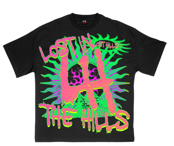 Lost Hill  LH012 TSHIRT BLACK