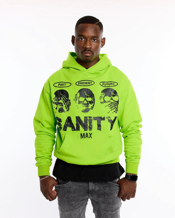 MAXIMO Sanity "Time" Hoodie Green