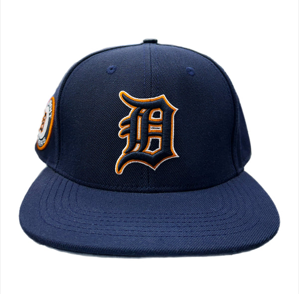 Pro Standard Navy Detroit Snap Back Hats