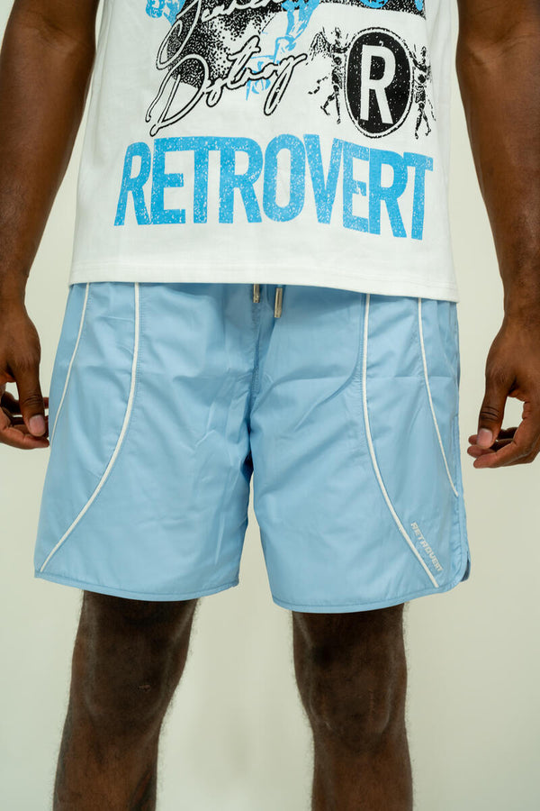 Retrovert Nylon Track Shorts