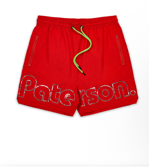 PATERSON LEAGUE Love Shorts - Red