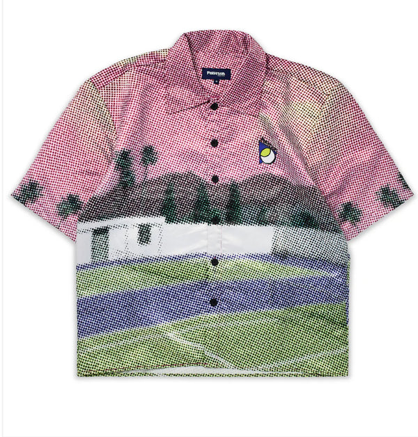 PATERSON LEAGUE
Palm Springs Court Short Sleeve Shirt - Pink