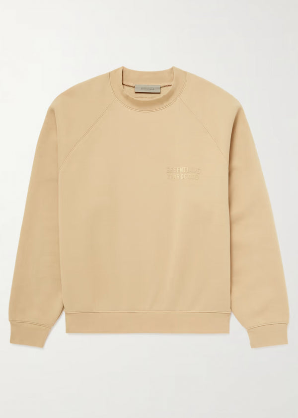 Fear of god essentials Logo-Appliquéd Cotton-Blend Jersey SweatshirtW