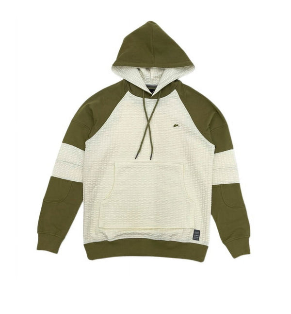 ATiziano Palm Hampton French Terry Color Blocked Hoodie