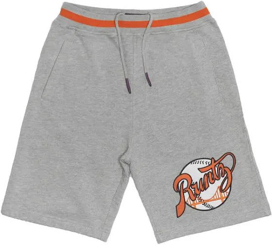 Runtz Inspired San Francisco Giants SF Runtz Grey/Orange Shorts