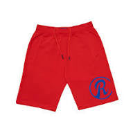 Runtz Men's Sessions "Red/Royal" Fleece Shorts