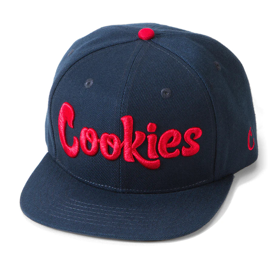 Cookies sf ORIGINAL LOGO SNAP (NAVY/RED) Premium Apparel Shops