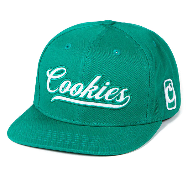Cookies SF PACK TALK SNAPBACK Green White Hat