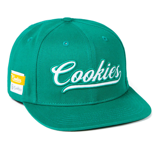 Cookies SF PACK TALK SNAPBACK Green White Hat