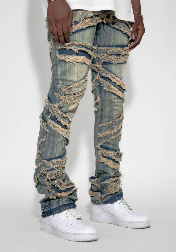 Golden Denim The Stacked - Carbonate