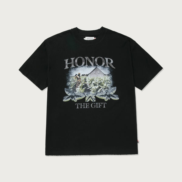 Honor the gift Tobacco Field T-Shirt - Black