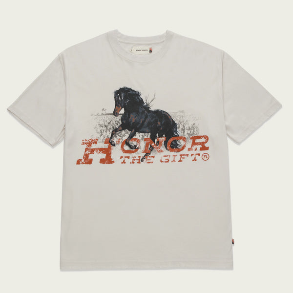 Honor the gift Work Horse T-Shirt - Sand
