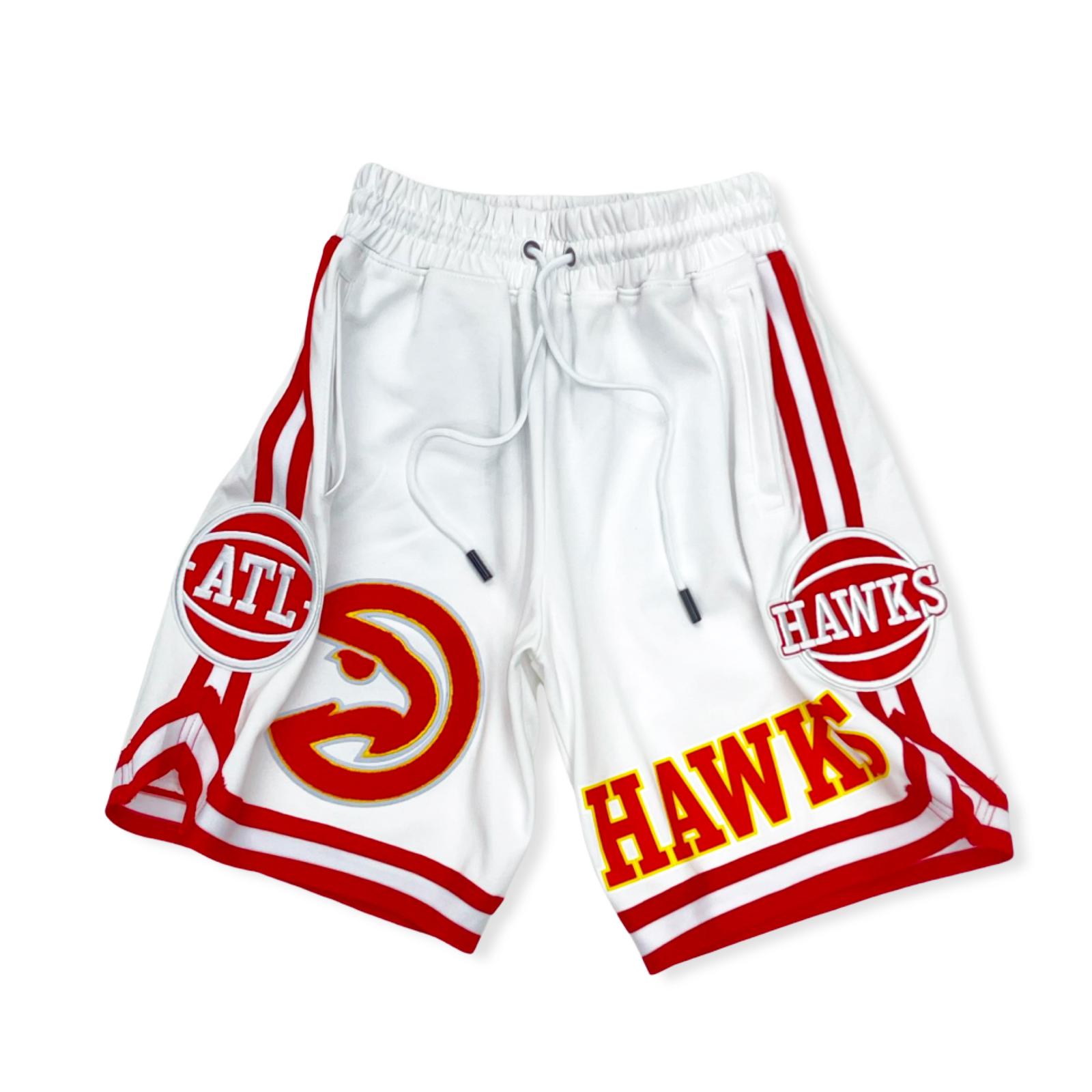 Pro Standard Men's Atlanta Braves Drip Logo Woven Shorts - Hibbett