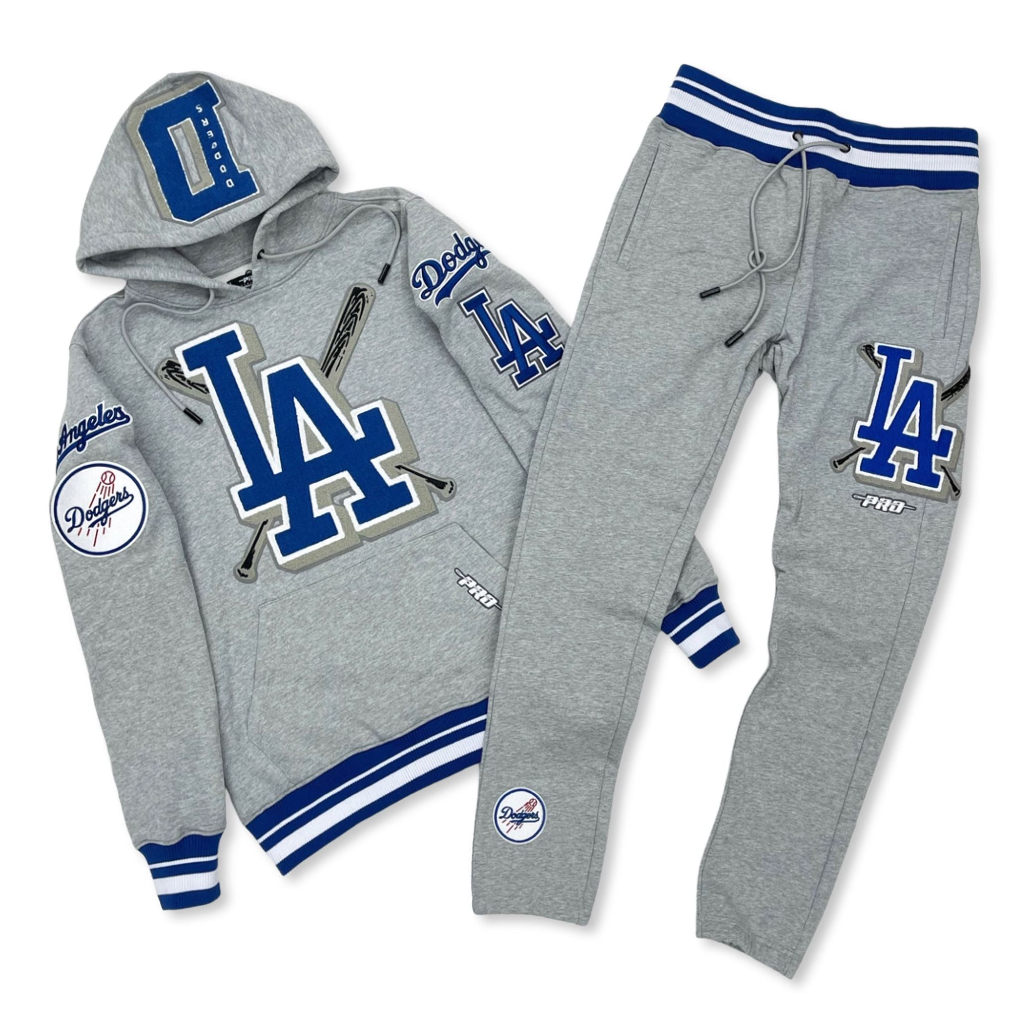 Dodgers T-shirt and Jogging Bottoms Set