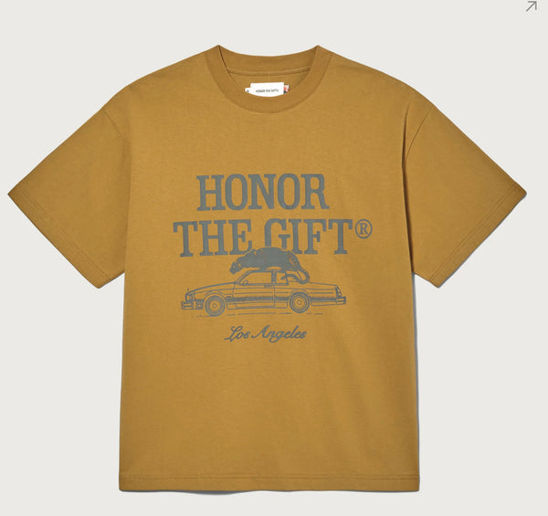 Honor the gift Pack Tee - Mustard