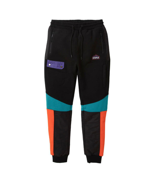 Staple black/orange outdoor Tech Sweatpants)