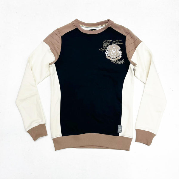 ATIZIANO (mink black/cream sweatshirt)