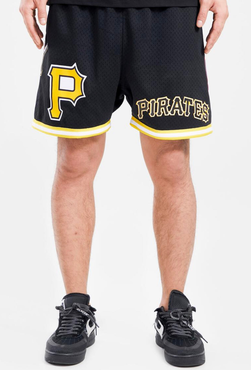 Pro Standard Mens MLB Pittsburgh Pirates Pro Team Shorts LPP331594-BLK Black XL