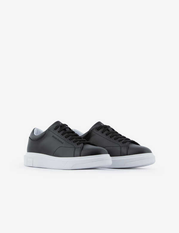 Armani Exchange black white shoes