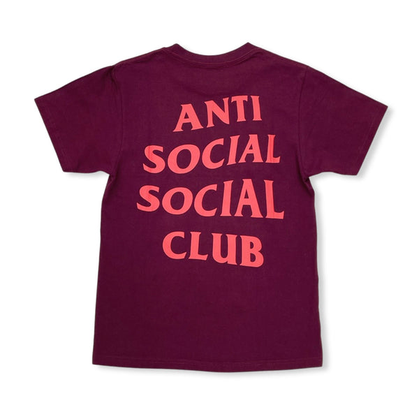 ANTI SOCIAL SOCIAL CLUB MIND GAMES TEE Maroon
