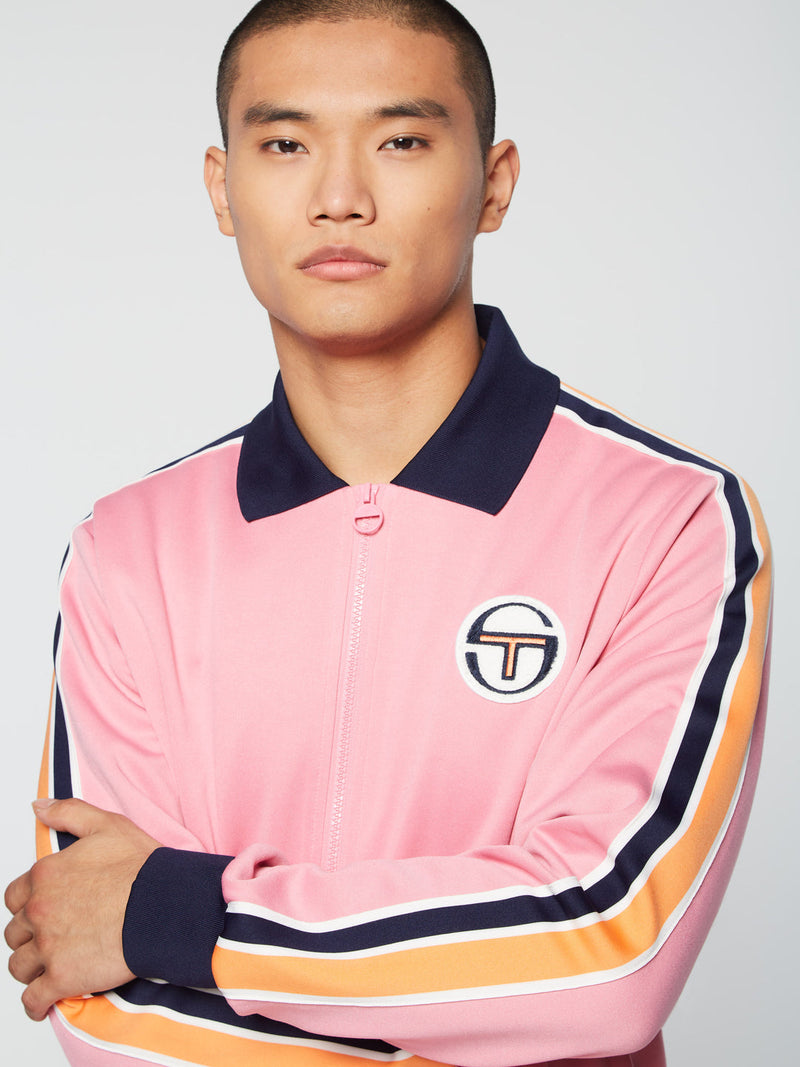 Sergio Tacchini MONTE TRACK JACKET ARCHIVIO- WILD ROSE pink Track suit set