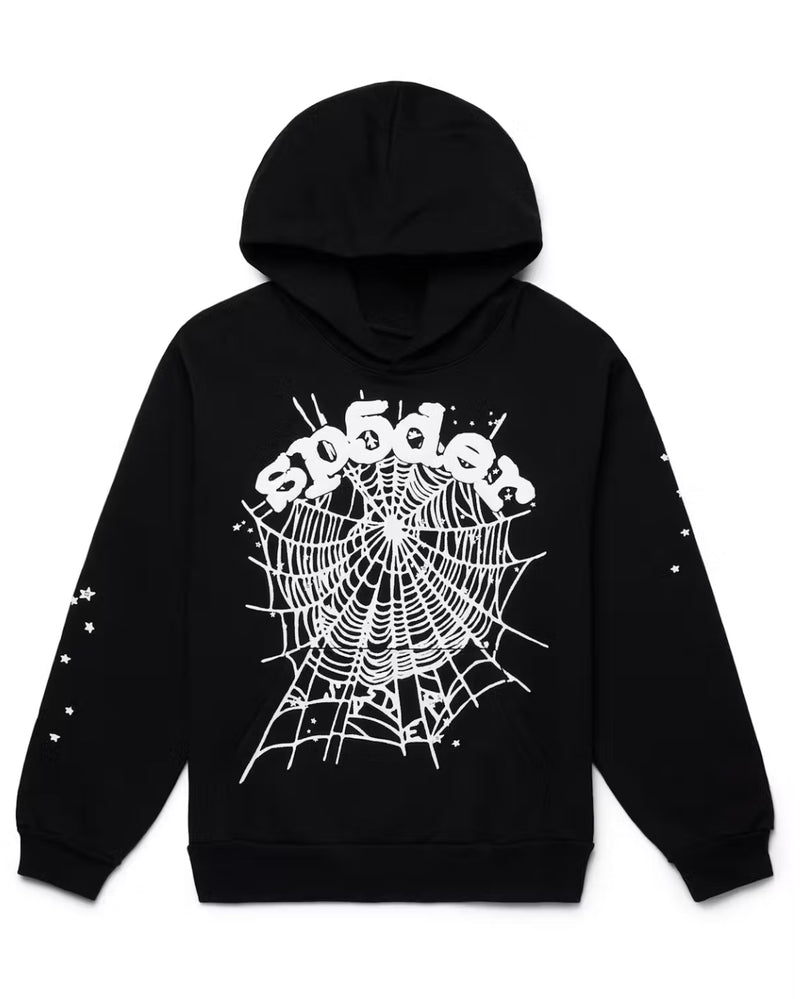 Sp5der OG Web Hoodie 'Black'