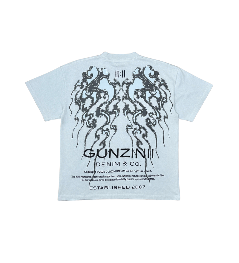 Gunzinii FLAME GARMENT DYED TEE