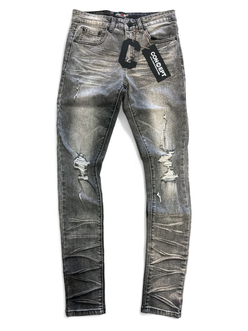 Lowry - Gray Denim Jeans