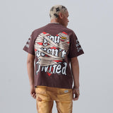 Wrap It Up Tee - Brown