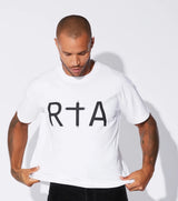 RTA LIAM TEE | WHITE FRONT LOGO