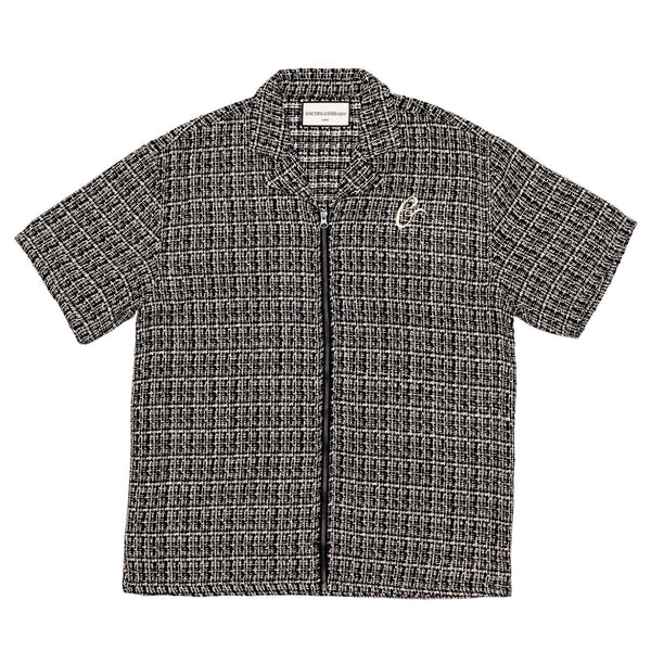 By appointment only TYLAN PLAID WOVEN ZIP SHIRT (E2402001)