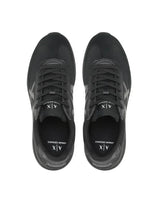 Armani Exchange Jet Black Sneaker