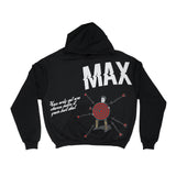 MAXIMO Black Bullseye Hoodie