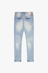 Valabasas "MR. FLEX" LIGHT WASH 4 WAY STRETCH SKINNY JEAN