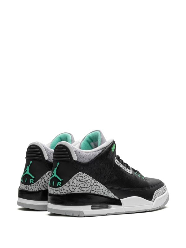 Air Jordan 3 Retro "Green Glow" sneakers