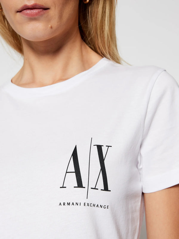 Armani Exchange Women ICON PROJECT SLIM FIT T-SHIRT LOGO