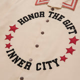 Honor the Gift Tradition S/S Snap Button Up - Bone