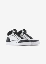 Armani Exchange Hi Top Black White