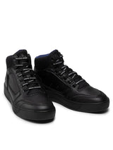 Armani Exchange Hi Top Black Sneakers