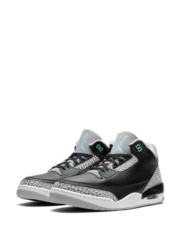 Air Jordan 3 Retro "Green Glow" sneakers