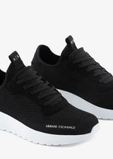 Armani Exchange Black Sneakers