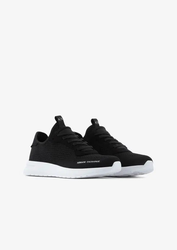 Armani Exchange Black Sneakers