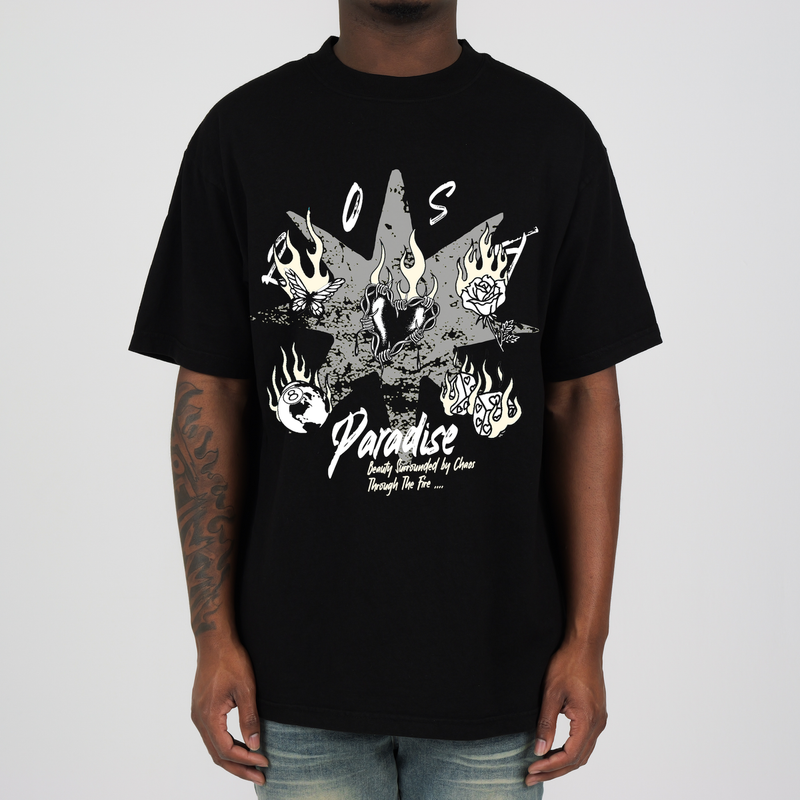 Paradise lost LE FEU TEE BLACK