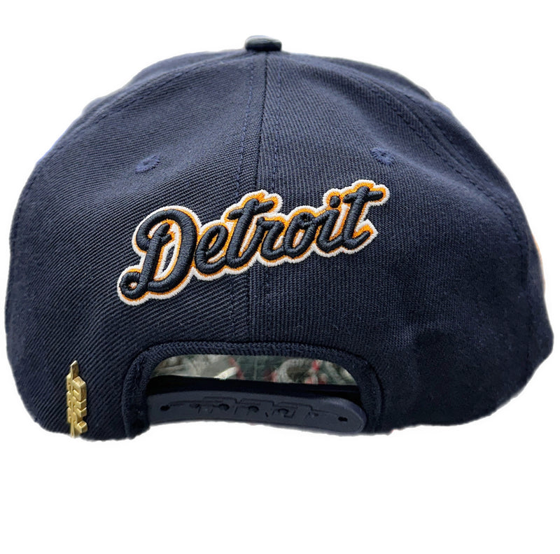 Pro Standard Navy Detroit Snap Back Hats