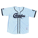 HEADGEAR CLASSICS CRENSHAW PINSTRIPES BASEBALL JERSEY-White