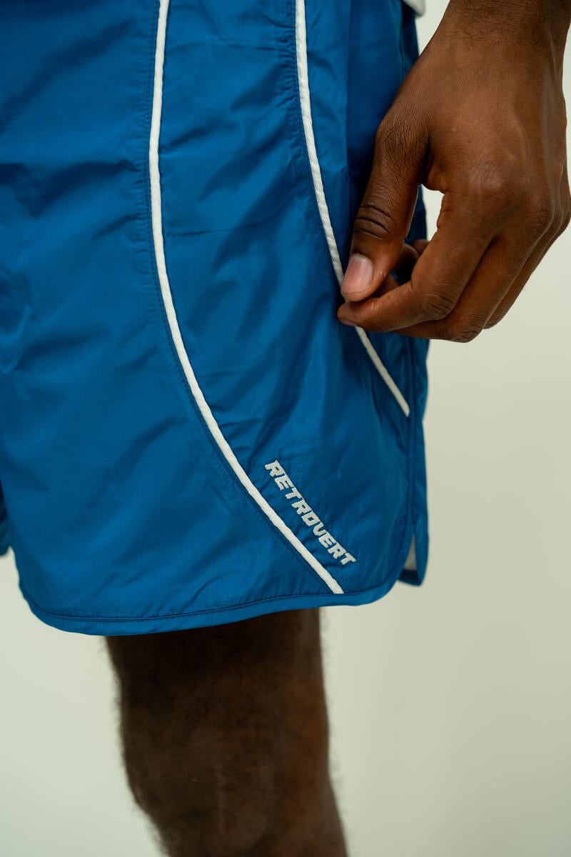 Retrovert Nylon Track Shorts