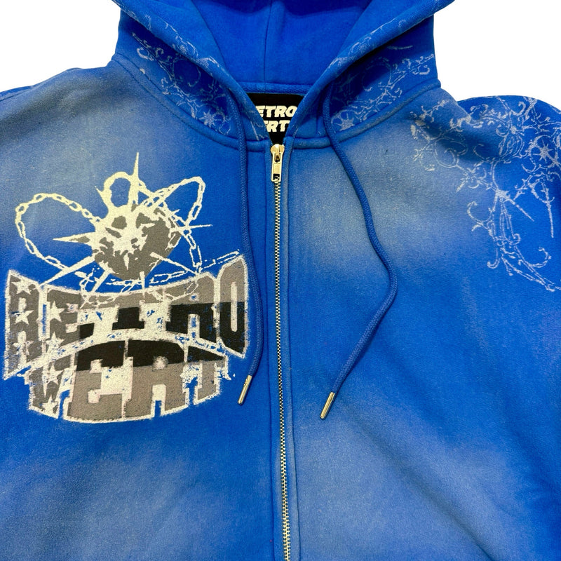 RETROVERT DESTROYER MATCHING ZIP-UP BLUE