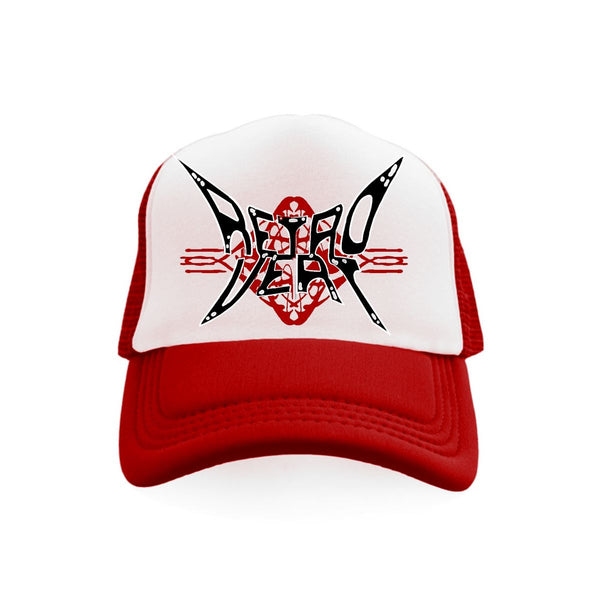 Retrovert RED BIG LOGO TRUCKER Hat