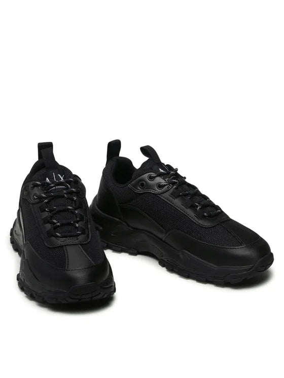 Armani Exchange Black Sneakers