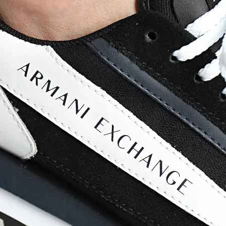 Armani Exchange Camou Op White Black SNEAKERS